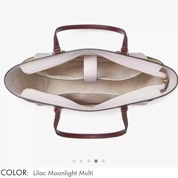 NWT Kate Spade Madison Laptop Tote in Lilac Moon - Picture 2 of 4